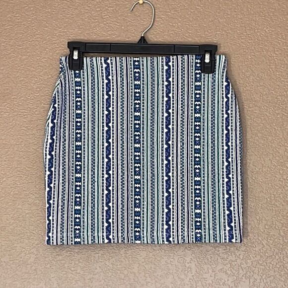 Zara Sweater Striped Mini Skirt Size Small - Picture 1 of 3